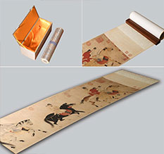 酒泉市馆藏书画复制博物馆书画复制服务